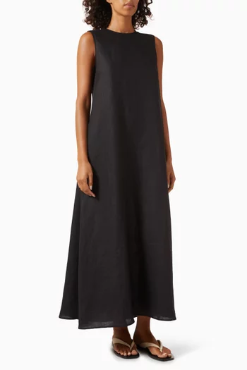 فستان تالين كتان عضوي