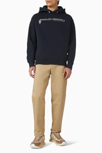 Logo Hoodie in Cotton