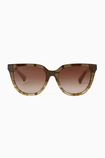D-frame Sunglasses in Acetate