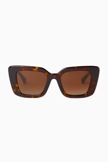 Cat-eye Sunglasses in Acetate
