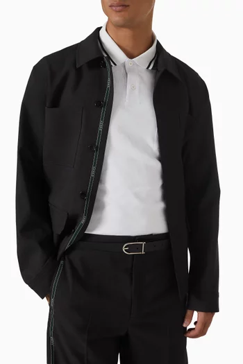 حزام بوجهين جلد