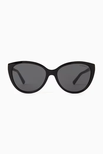 Cat-eye Sunglasses in Acetate