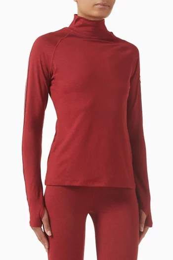 سترة أولويز وورم بياقة عالية