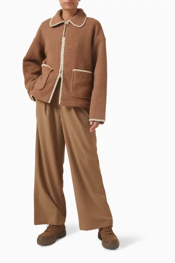 Ruiko Zip Jacket in Fleece