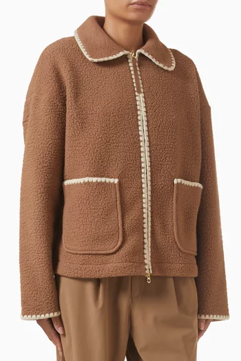 Ruiko Zip Jacket in Fleece