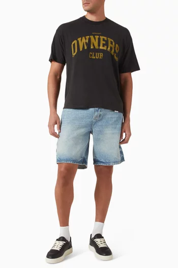 تي شيرت بشعار Owners Club‏ قطن