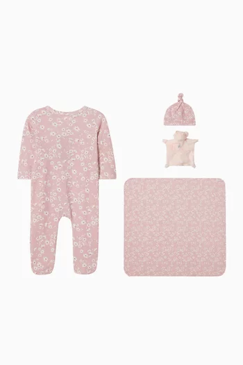 4-piece Gift Set in Organic Cotton