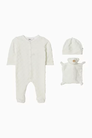 Cloud Spot 3-piece Gift Set in Cotton