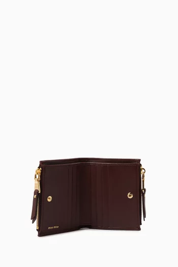 Small Wallet in Matelassé Nappa Leather