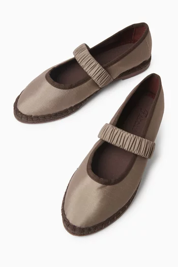 Mafalda Ballet Flats in Silk