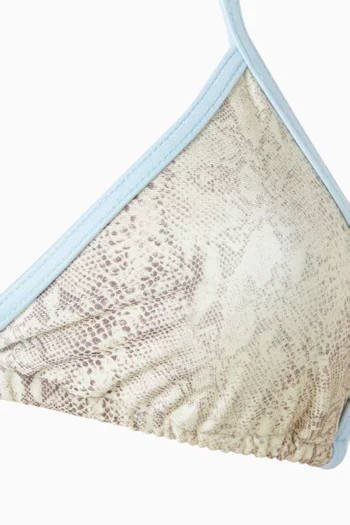 Nick Bikini Top in Stretch Nylon