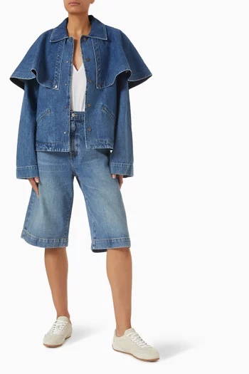 The Cape Jacket in Denim