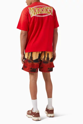 تي شيرت سالون قطن