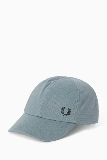 Classic Cap in Cotton Piqué