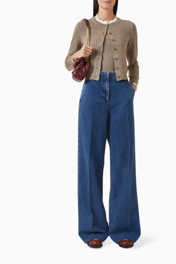 كارديغان إيليومي مزيج صوف