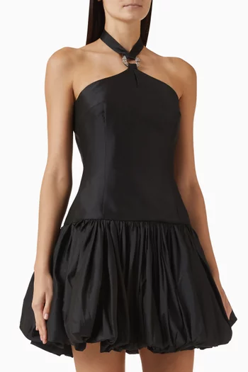 Sonnet Mini Dress in Taffeta