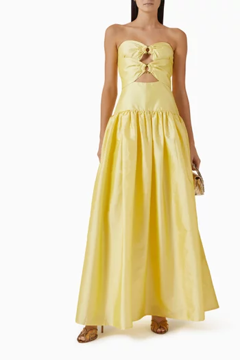 C'iel D'ete Dress in Silk Taffeta