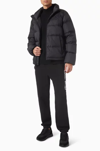 Channelled Down Puffer Jacket