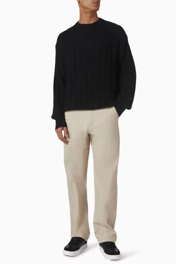 Printed Sweater in Cotton