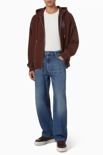 بنطال جينز لاكي ستار بقصة ساق أسطوانية دينم