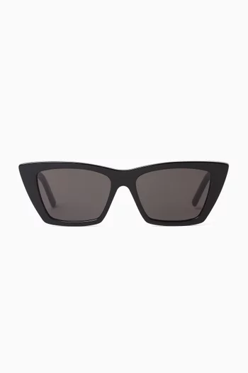 Cat-eye Sunglasses in Acetate