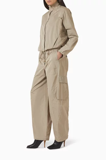 Cargo Pants in Silk Blend