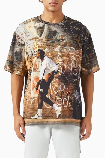 Air Jordan 85 Graphic T-shirt in Cotton