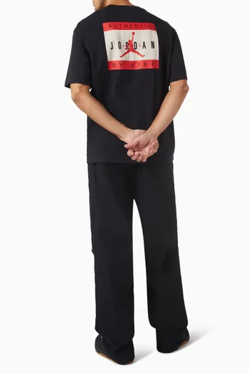 تي شيرت بطبعة قطن