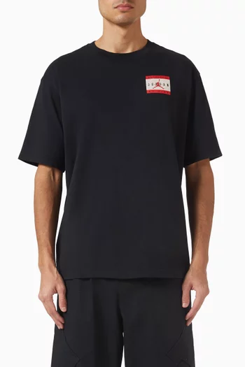 تي شيرت بطبعة قطن