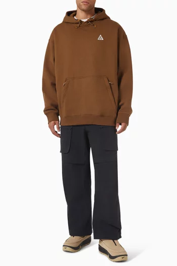 كنزة بغطاء رأس صوف بارز من مجموعة ايه سي جي