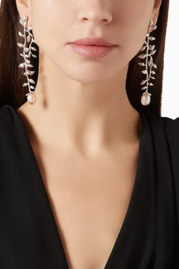 أقراط بلوم فضة