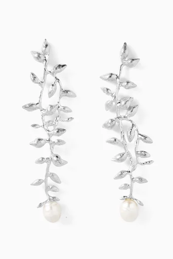 أقراط بلوم فضة