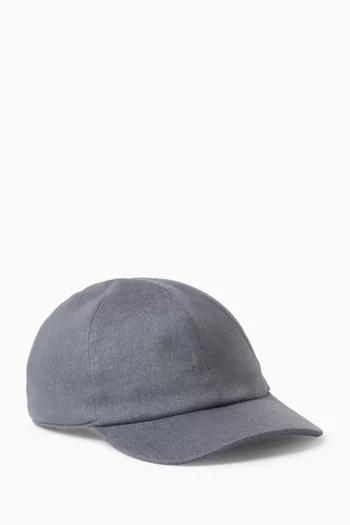 Baseball Cap in Cashmere