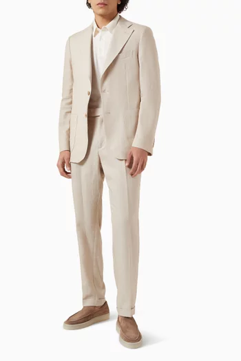 Knitted Polo T-shirt in Cotton