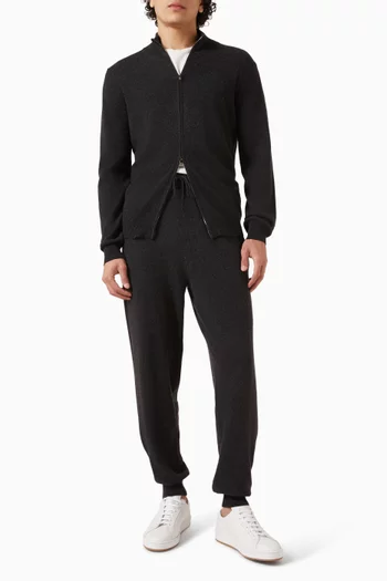 Crewneck T-shirt in Silk-cotton