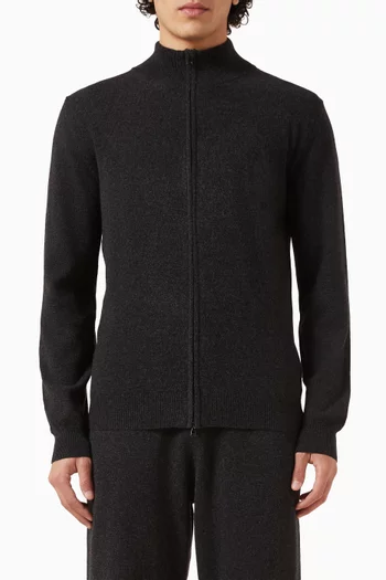 Crewneck T-shirt in Silk-cotton