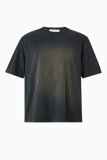 تي شيرت فضفاض قطن