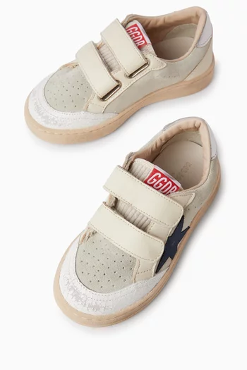 Ball Star Strap Sneakers in Suede