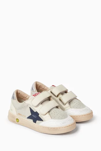 Ball Star Strap Sneakers in Suede
