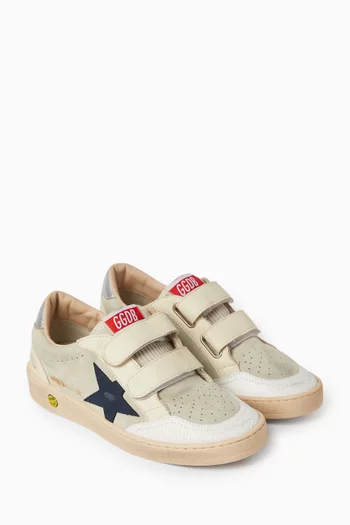 Ball Star Strap Sneakers in Suede