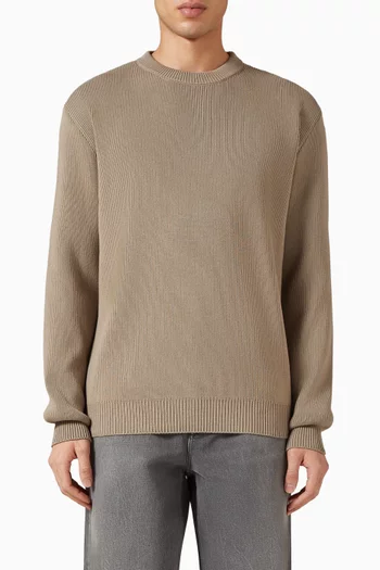 Journey M's Davis Basic Sweater in Cotton