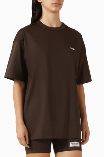 Oversized T-shirt in Silky-jersey