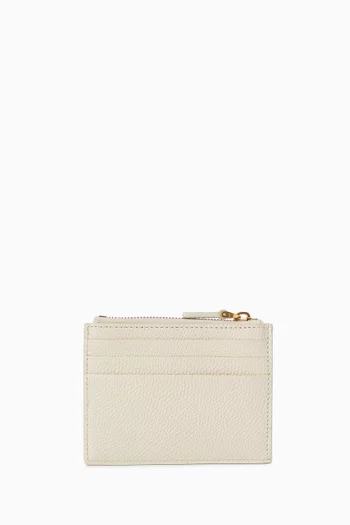 Cherryfic Cardholder in Grainy Calfskin