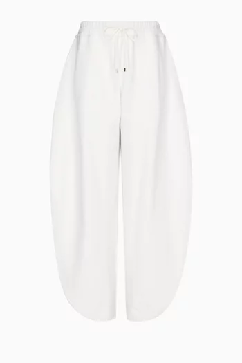 Petal Sweatpants in Lambskin Leather