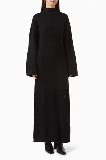 فستان سيلين نسيج صوف