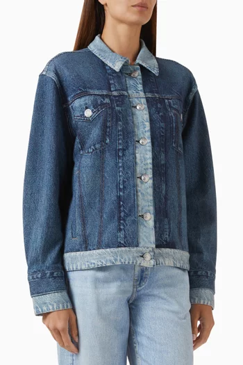 جاكيت ميرامار بقصة فضفاضة قماش تيري