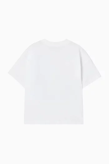 Photo Animal-print T-shirt in Cotton