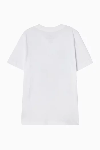 Sportswear T-shirt in Cotton