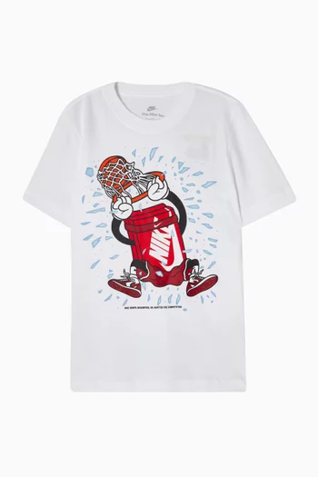 Sportswear T-shirt in Cotton