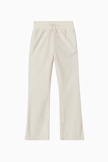 Flared-leg Sweatpants in Fleece